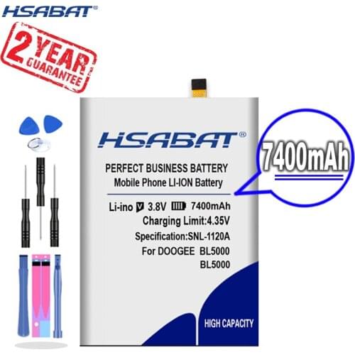 New Arrival [ HSABAT ] 6900mAh BL5000 Replacement Battery for Doogee BL5000