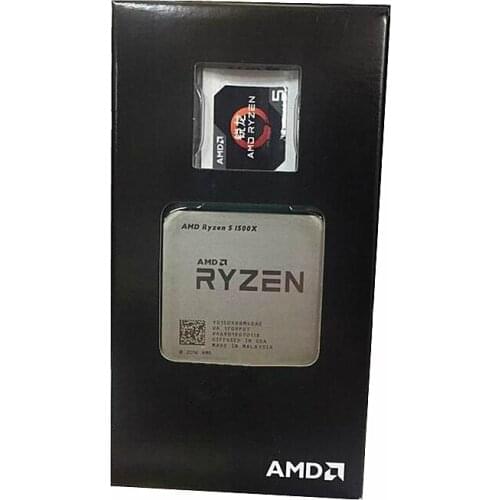 AMD Ryzen R5 1500X CPU Processor 4Core Socket AM4 3.5GHz TDP 65W 18MB Cache 14nm DDR4 Desktop