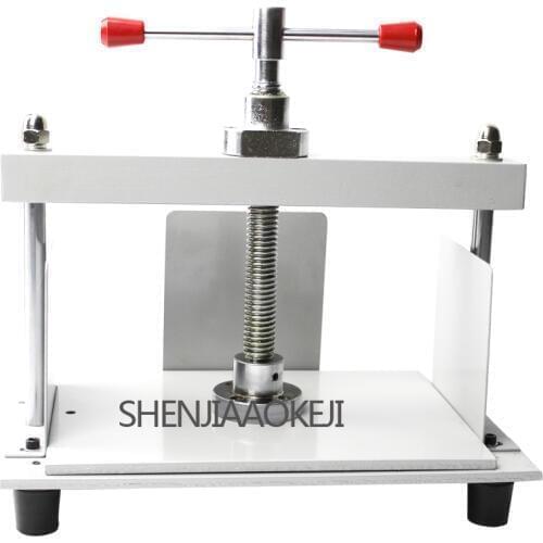 Manual platen machine A4 ticket crusher Album Pinch banknotes Flatten the machine Smoothing machine with votes