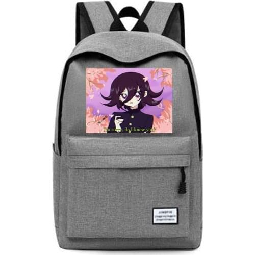 Danganronpa backpack bags mochila school travel anime designer girl femenina ladies mochilas da moda backpack