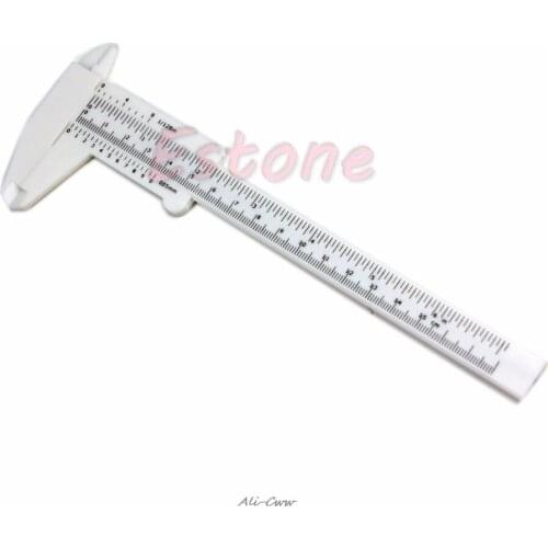 1Pc 0-150mm Plastic Vernier Caliper Micrometer Guage Daily Tool