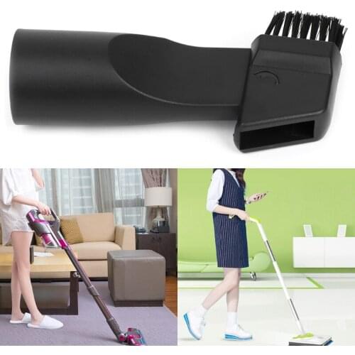 Universal Vacuum Cleaner Parts 2-In-1 Flat Suction Brush Head Inner Dia 32mm