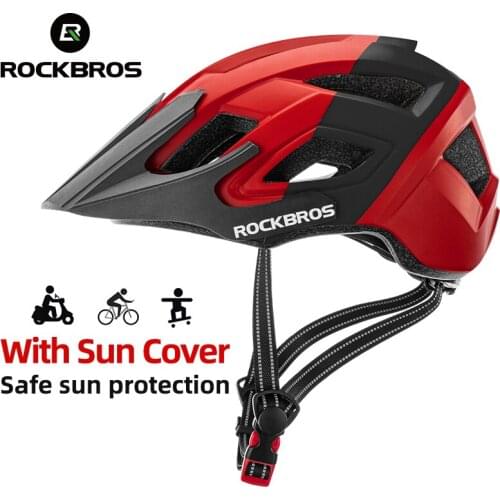ROCKBROS Electric Bicycle Helmets Men Women Breathable Shockproof MTB Safety Helmets Cycling Aero Helmet Road Bike Accessories