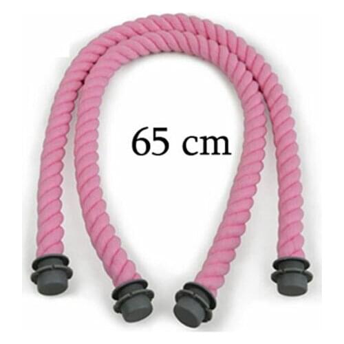 1 pair size 65 cm rope handles with other handles for obag bag