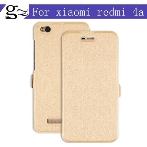 A+Quality For xiaomi redmi 4a 5.0 inch pu flip soft shell back Case Cover Phone Case For xiaomi redmi 4 a