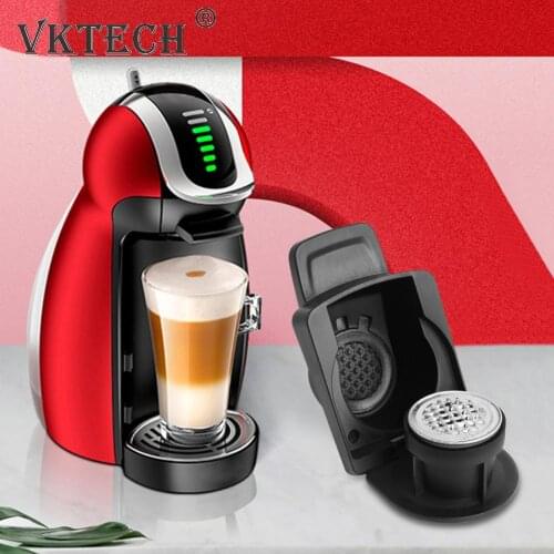 Capsule Adapter for Nespresso Coffee Capsule Convert Compatible with Dolce Gusto Reusable Coffee Machine Coffee Accessories