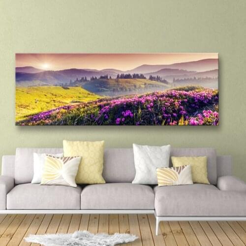 Big Size Diamond painting Flower Forest Beautiful Mountain ,full round square Drill 3D embroidery DIY Diamant painting I20