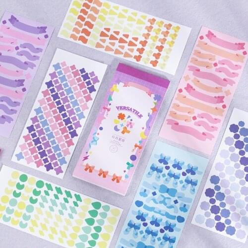 30pcs/pack Kawaii Stationery Sticker Vitality Wild Series Diary Decorative Mobile Stickers Scrapbooking DIY Craft Stickers