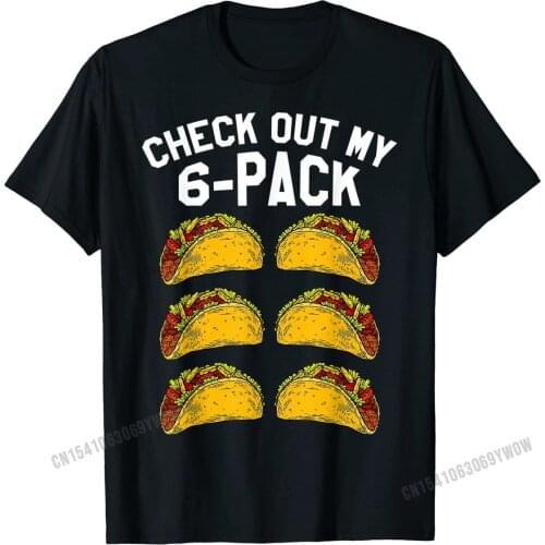 Mens Fitness Taco Funny Mexican Gym T-Shirt for Taco Lovers T-Shirt Unique Tops Shirt for Men Cotton Tshirts Group Funny