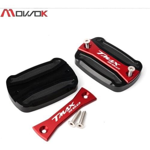 For Yamaha TMAX 560 TMAX560 2019-2021 Latest high quality Motorcycle high quality Brake Fluid Fuel Reservoir Tank Cap Cover