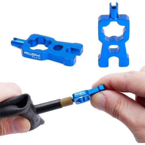 4 In 1 Valve Wrench Aluminum Alloy Mini Portable Valve Core Disassembly Installation Tools For Mtb Road Bike Repait Tools