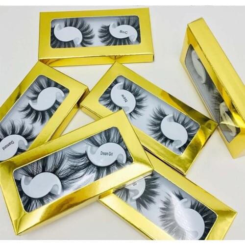Hot Sale Natural Long Thick 3D Fake Lashes Soft Light Reusable Handmade False Eyelashes Extensions Laser Packing 30 Sets/Lot DHL