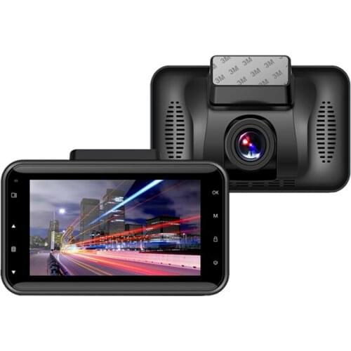 KARADAR HD Night Vision Car Hidden Front Camera With Rear Camera Parking Sensor