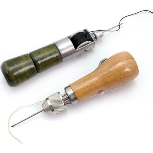 Leather Hand Stitcher Stitching Machine Leather Carving Stitching Tool Leather Carving Crochet Awl