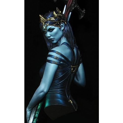 1/10 Resin Model Bust GK Lady of The Lake Female vampire Fantasy theme Unassembled and unpainted kit