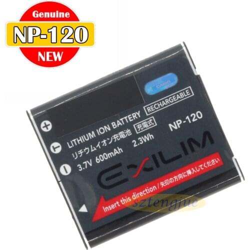 New Original NP-120 Battery for Casio EX-S200 EX-S300 EX-ZS10 EX-ZS15 EX-ZS20 EX-ZS12 EX-Z680 EX-TZ20 EX-ZS30