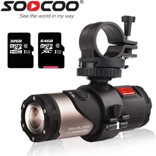 NEW SOOCOO S20W Waterproof Camera Action Underwater Camera Sport Onderwater black cam bullet for bike bicycle gun helmet
