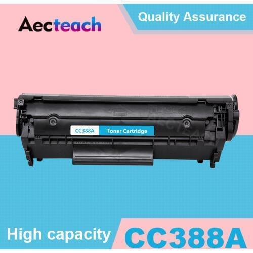 Aecteach 388A 88A Compatible for HP388A 88A Toner Cartridge for HP LaserJet P1007 P1008 P1106 P1108 M1136 M1213nf M1216nfh M1218