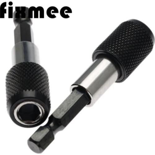 1/4" 60MM Impact Drive Hex Shank Quick Release Change Holder Bit Drill Chuck Adapter Magnetic Screwdriver Bit Holder