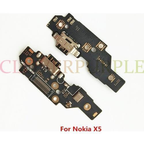 10x Micro USB Charger Flex Cable/ Micro USB Charging Port board for Nokia X5 / 5.1 plus
