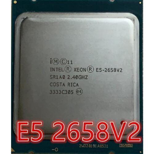 Intel E5-2658V2 10 cores and 20 threads 2.4G 95W 2011 E5 2658 V2
