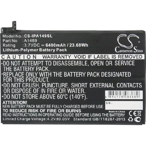 CameronSino for iPad Mini 2 Mini 3 WiFi A1489 A1490 A1599 A1600 A1601 A1512 battery