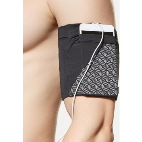 Compact Comfortable Reflective Soft Multi Size Arm Band for Running