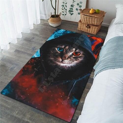 Cat Rug 3D All Over Printed Non-slip Mat Dining Room Living Room Soft Bedroom Carpet 02