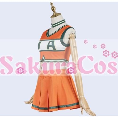 2019 New Anime cosplay costume campus cheerleading team Lovely Student dress Full Sets A