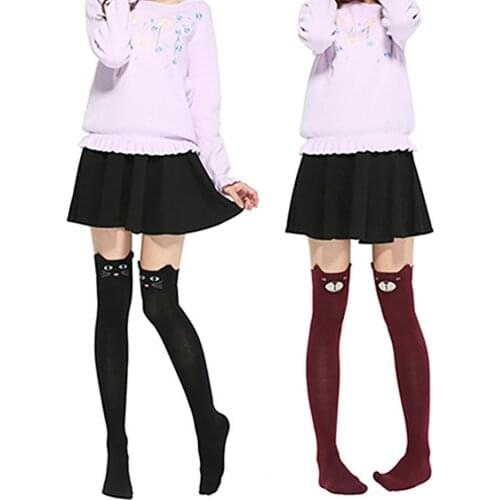 Sexy Socks Long Socks Women Long Stockings Warm Thigh High Socks For Ladies Girls New Cute 3D Cartoon Socks Women