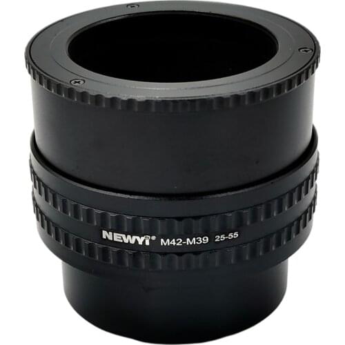 M42-M39 25mm-55mm Adjustable Focusing Lens Mount Adapter, Professional Accessories