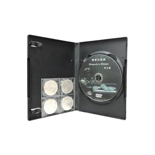 Rhapsody in Morgan Magic Tricks Funny Close Up Magic Coins Appearing Transfer Magia Gimmick Illusions Props Easy To Do Magicians