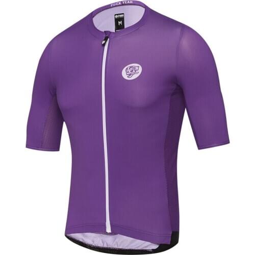 ATTAQUER ALL DAY CLUB JERSEY PURPLE pure color cycling shirt MTB riding clothing tops Breathable riding wear Latest arrival
