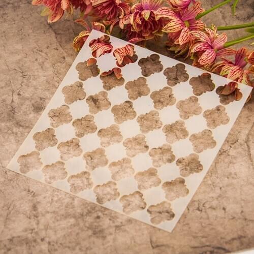 Scrapbook classic Special pigment on fabric or wall painting brush pen drawing&masking spray painted stencil art supplies