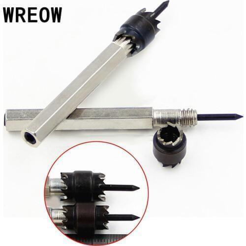 8mm HSS Solder Joint Repair Removal Drill Bit Sawtooth Hex Shank HSS Solder Joint Saw Drill Tool Tackle Wood Electrician Work