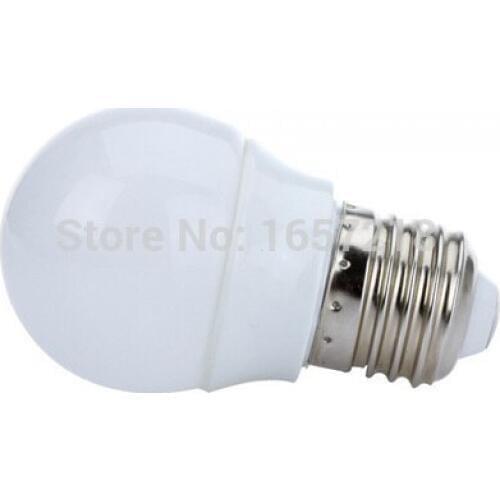 E27 3W LED Bubble Ball Bulb Globe Lamp High Power Energy Saving Light 220V 140LM White 1pcs/lot