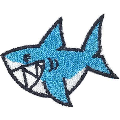 Dolphin Cartoon Iron-On DIY T-Shirt Clothing Hats Jeans Heat Transfer Sticker Patch Customized Embroidery Patches with your logo