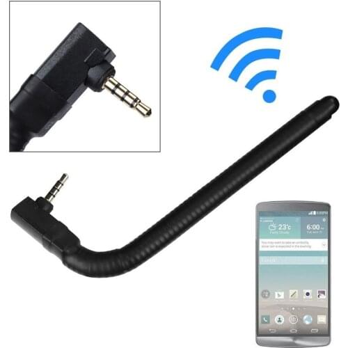 Universal Mobile phone Antenna AV TV FM Radio GPS Antenna 3G 6dBi 3.5mmExternal Wireless Signal Booster Outdoor Headset Plug
