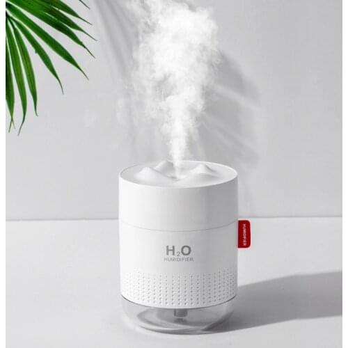 Air Humidifier 500ML Ultrasonic USB Aroma Air Diffuser Soothing Light Aromatherapy Humidificador Home Difusor with LED Night