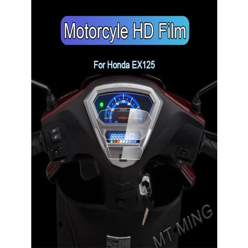 Motorcycle Cluster Scratch Protection Film Screen Protector Dashboard Instrument For Honda EX125