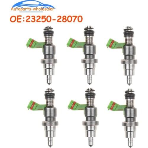6 PCS Car 23250-28070 2325028070 23209-29065 2320929065 Fuel Injector For Toyota 1AZ-FSE D4 AVENSIS RAV-4 NOAH 2.0 RAV4 Avensis