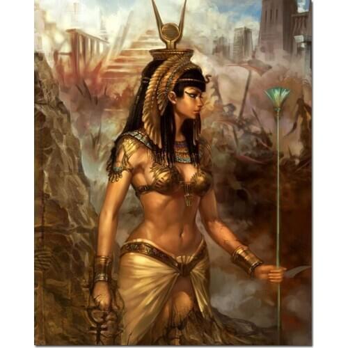 Diamond Painting Cleopatra Full Square egypt queen 5D Diy Diamond Embroidery Picture Mosaic Rhinestone Handmade Gift Home Decor