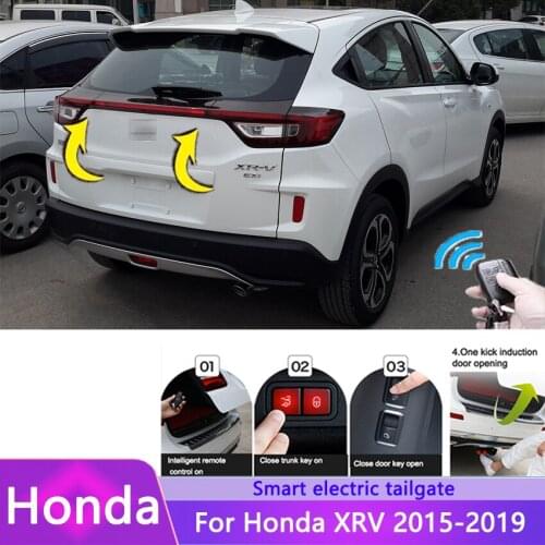 Car Electric Tailgate For Honda XRV 2015-2019 Intelligent Tail Box Door Power Operated Trunk Decoration Open Refitted Upgrade