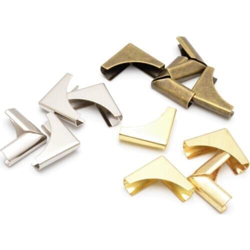 Free Shipping 50 Book Scrapbooking Albums Menus Folders Corner Protectors 21x15mm F1024