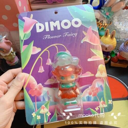 Dimoo flower fairy Blind box Toys Designer doll Genuine Limited style