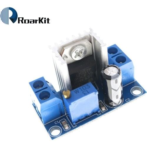 Free Shipping LM317 module DC-DC DC Converter Buck Circuit Board adjustable linear regulator