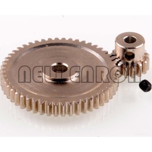 NEW ENRON 18216 18250 Metal Spur Gear 50T+Metal Moter Gear 16T fir for HSP RC Monster Truck 1/16