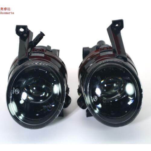 OEM Front Bumper Projection Convex lens Fog Lights Lamps 55W Bulb For Golf MK5 Rabbit Eos 1T0 941 699 1T0 941 700