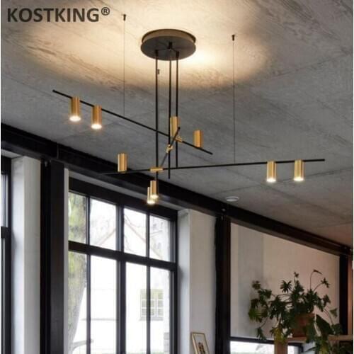 Scandinavian Post-modern LED Ceiling Chandeliers Lighting Creative Designer Hanging Lamp Dining Room Living Room Coffee Lustre