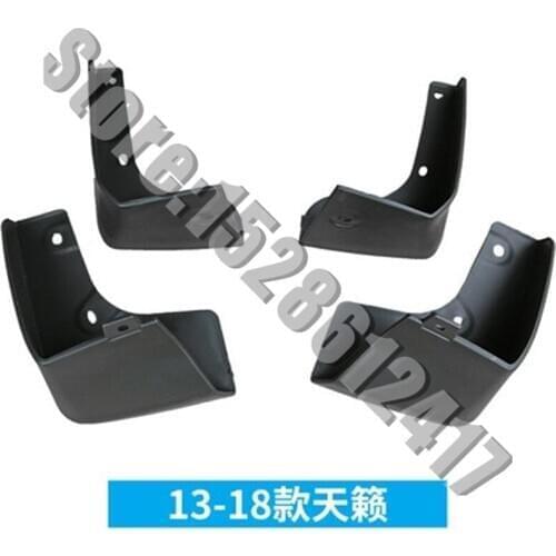 Car Styling Mudguard Cover Fender Soft Mudguard Protection Flap Splash Mud Guard Frame for Nissan Teana 2008-2019
